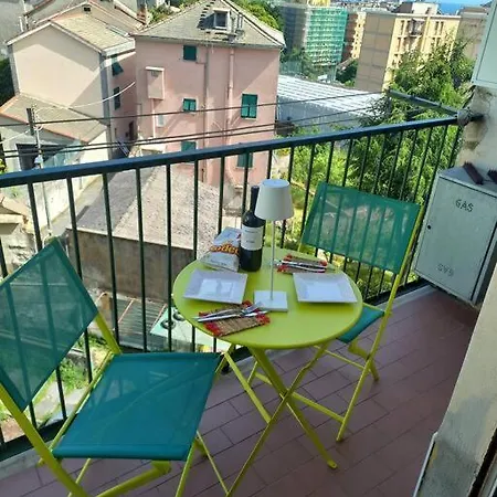 Casa Del Colibri, Sestri Ponente Parcheggio Daire *